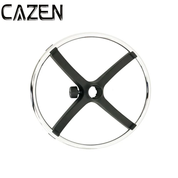 Adjustable Footrest With Chrome Ring
