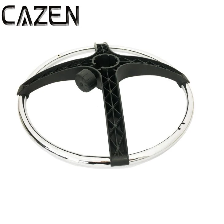 Adjustable Footrest With Chrome Ring