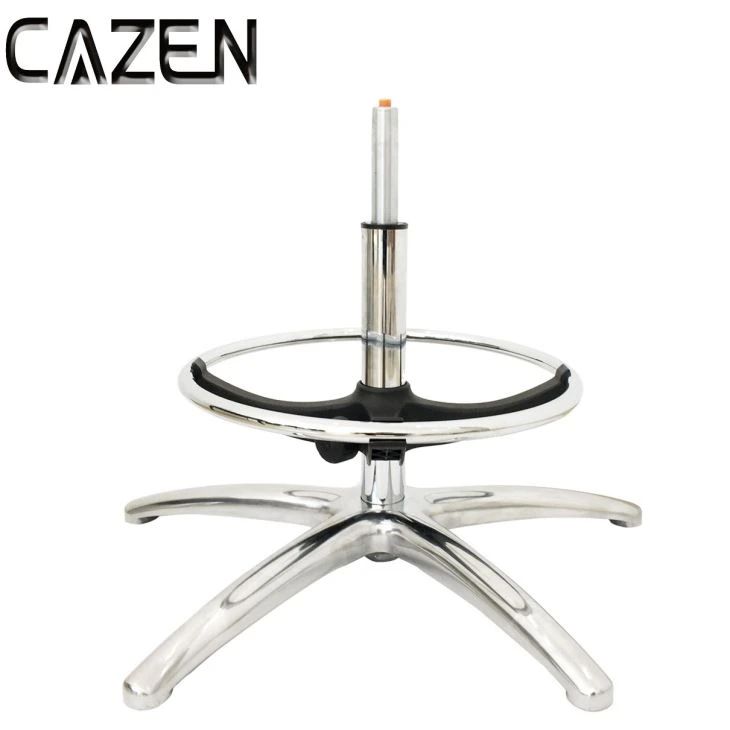 Adjustable Footrest With Chrome Ring